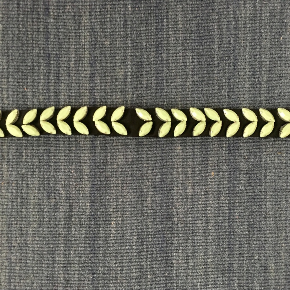 J. Crew silk and rayon beaded belt sash